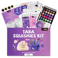 Hamster & Dragon Taba Squishy Making All-in-one Kit, Super Soft Silicone Rubber Making Kits 1:1 AB Ratio Mix Set with Paw, DI...