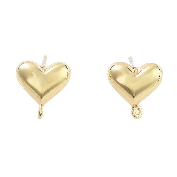 Brass Stud Earring Finding