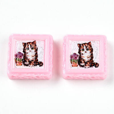 Opaque Resin Decoden Cabochons