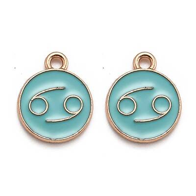Alloy Enamel Pendants