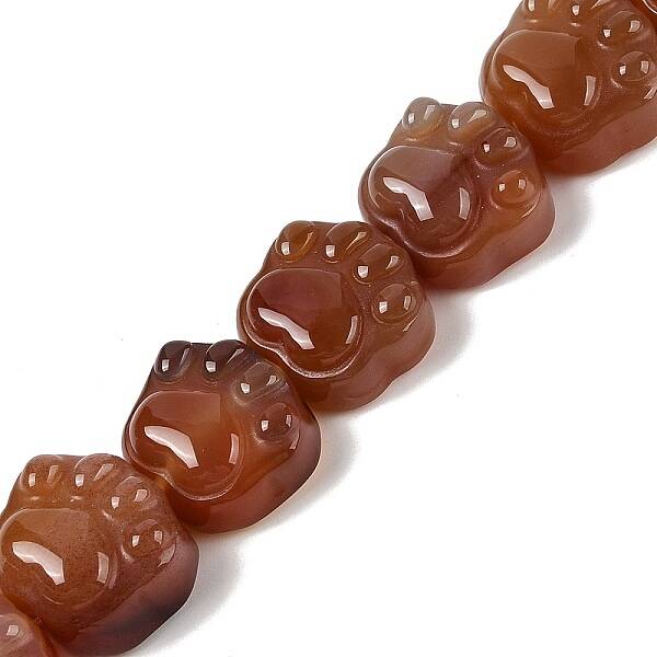 Natural Red Agate Beads Strands