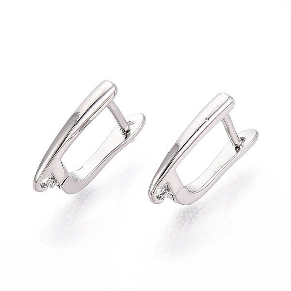 Brass Hoop Earring Findings