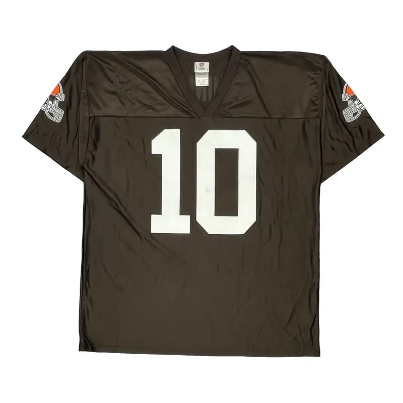 Cleveland Browns N.F.L. Team Apparel Nfl Jersey - XL Brown Polyester