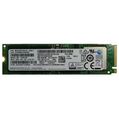 MZVLB512HAJQ-000L7 Samsung PM981 512GB Multi-Level-Cell PCI Express NVMe 3.0 x4 M.2 2280 Solid State Drive