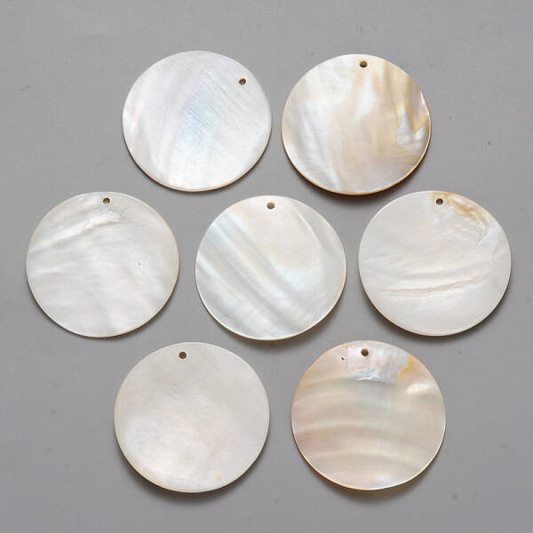 Natural Freshwater Shell Pendants