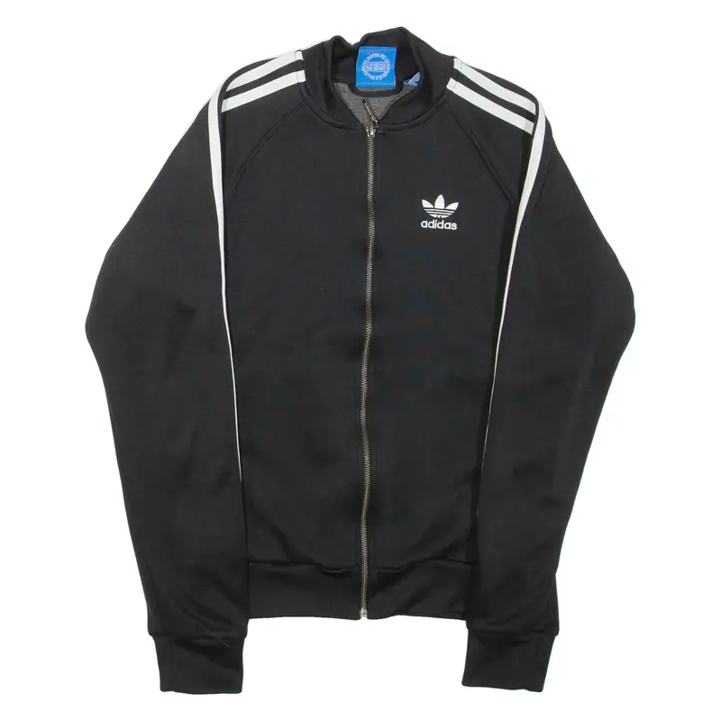 ADIDAS Mens Track Jacket Black XS