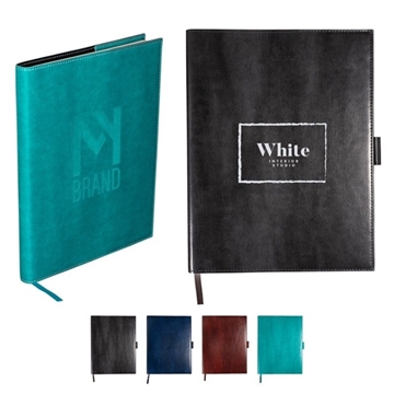 25 Customized Leeman Venezia Large Refillable Journal - Soft Cover ...