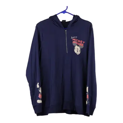 Disney Hoodie - Medium Navy Cotton