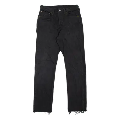 LEVI'S 501 Jeans Womens Black Regular Straight W28 L30