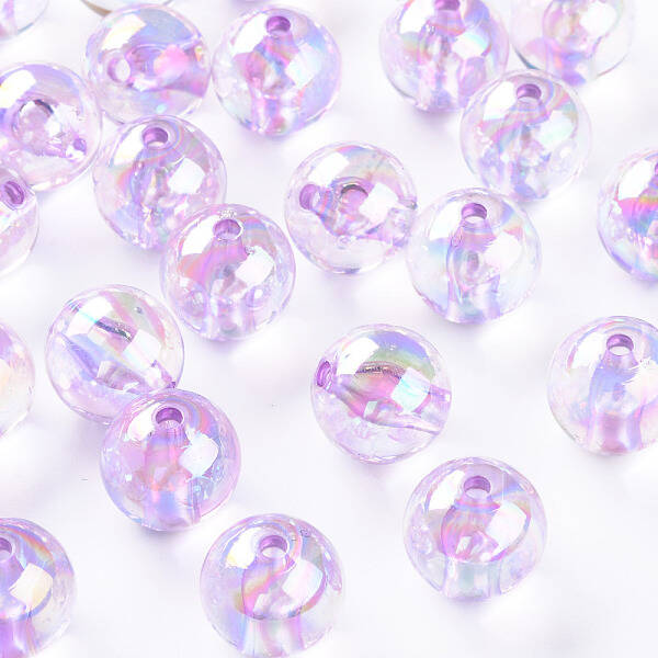 Transparent Acrylic Beads