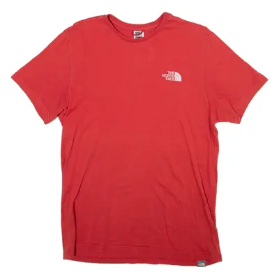THE NORTH FACE Mens T-Shirt Red M