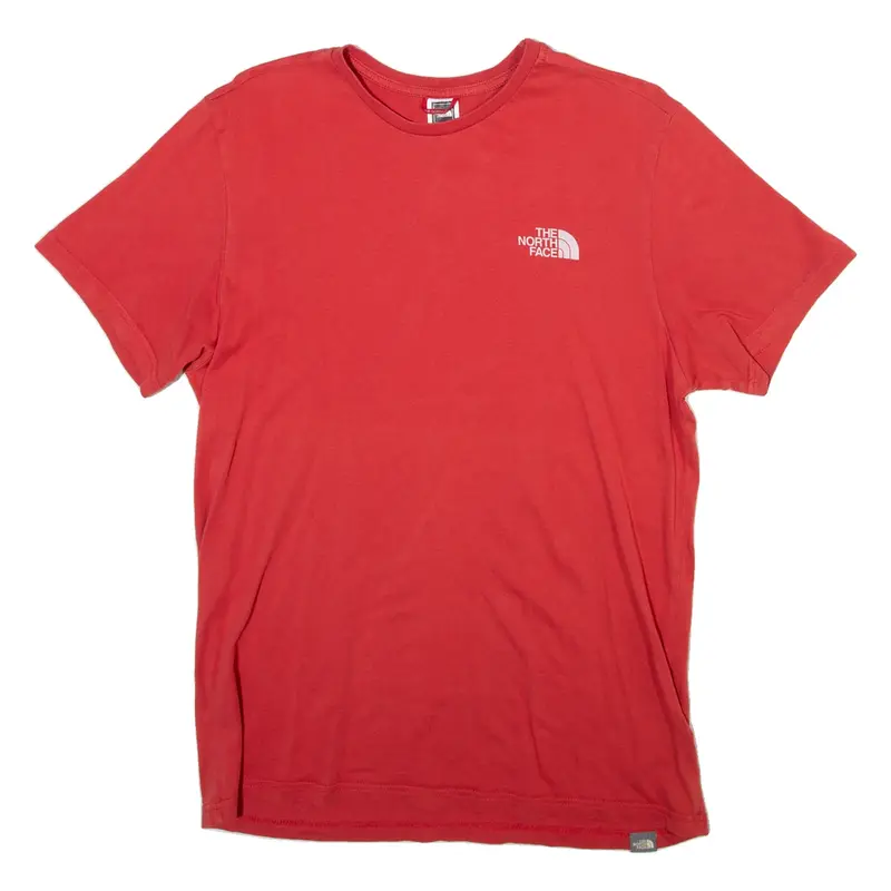 THE NORTH FACE Mens T-Shirt Red M