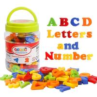 Letter & Number Toy for Boys & Girls, 78pcs Colorful Alphabet Magnets for Toddlers, Fridge Magnets, Educational Learning Toy ...