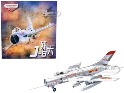 Shenyang J-6 Fighter Aircraft Red 2279 China - Peoples Liberation Army Air Force Wing Series 1/72 Diecast Model by Panzerkamp...