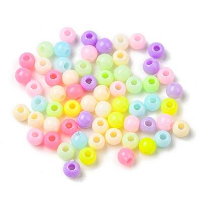 Opaque Acrylic Beads