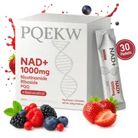 NR1000 NAD+ Berry Juice，Containing Quercetin Plant Body, Trans Resveratrol PQQ，Used for skin aging support, energy, and f...