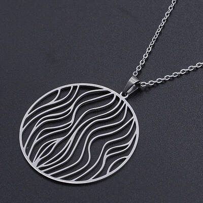 Non-Tarnish 201 Stainless Steel Pendant Necklaces