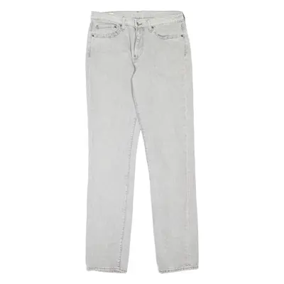 LEVI'S 511 BIG E Jeans Mens Grey Slim Straight W32 L36