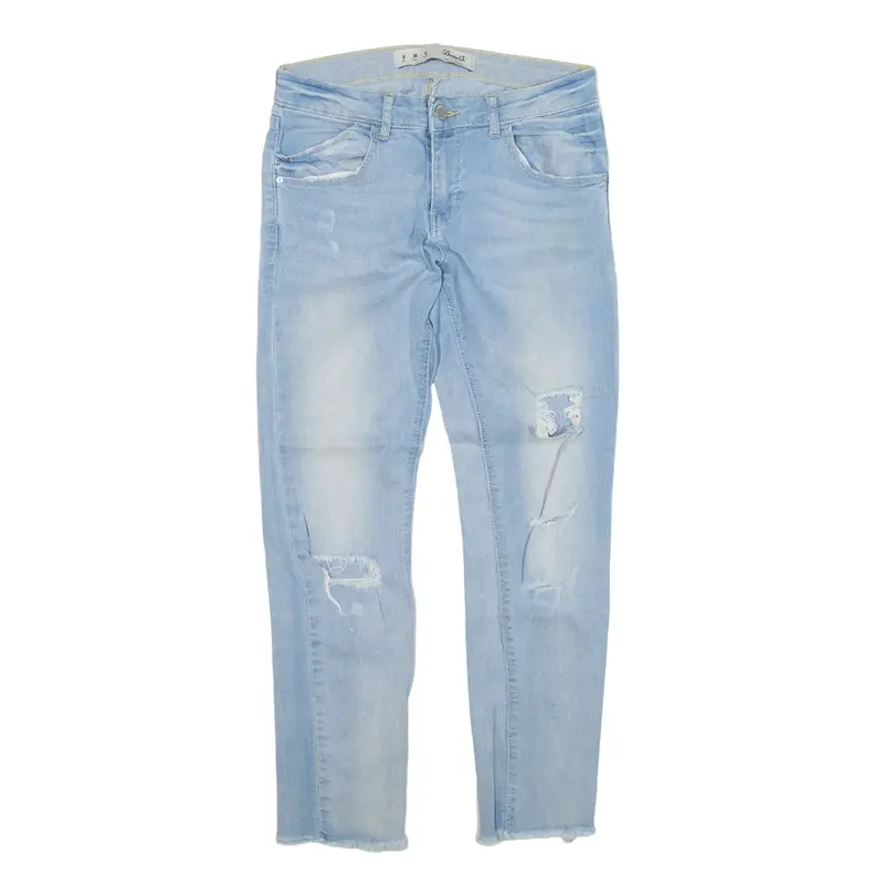 DENIM CO Distressed Jeans Blue Denim Slim Skinny Womens W26 L24