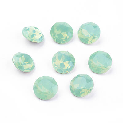 Pointed Back & Back Plated K9 Glass Rhinestone Cabochons