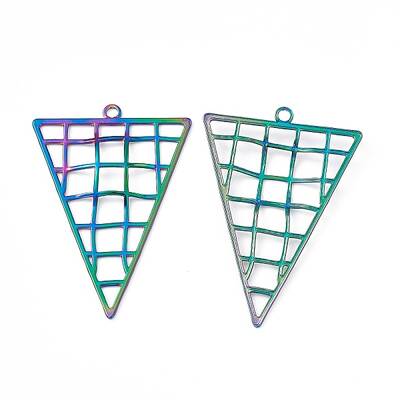 Ion Plating(IP) 304 Stainless Steel Big Pendants