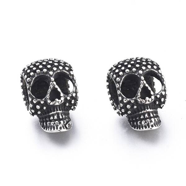 Halloween 304 Stainless Steel European Beads