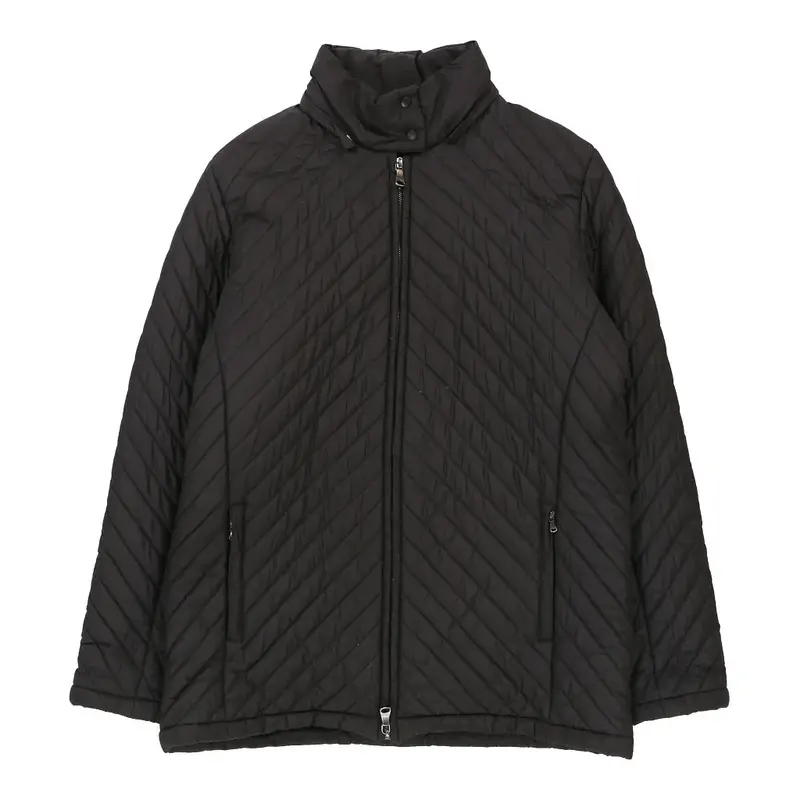 Gianfranco Ferre Coat - XL Black Polyester | Size: x-large
