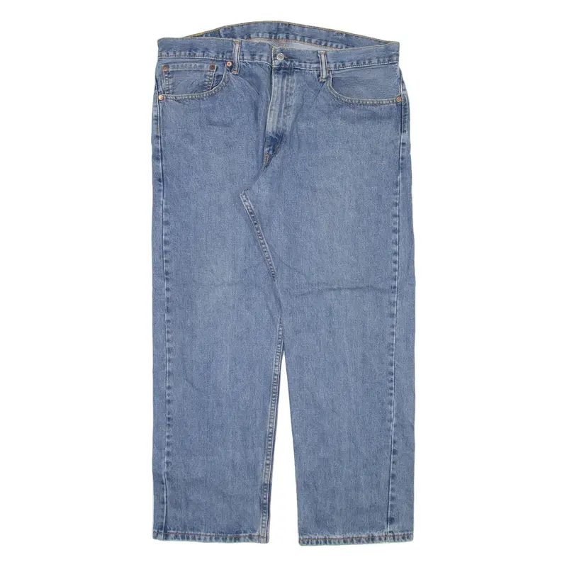 LEVI'S 505 Jeans Mens Blue Regular Straight W36 L29
