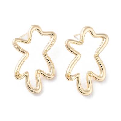 Brass Stud Earring Findings