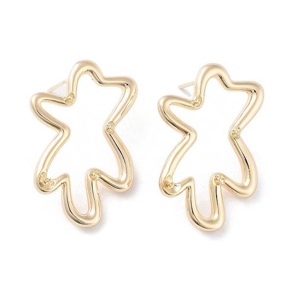 Brass Stud Earring Findings