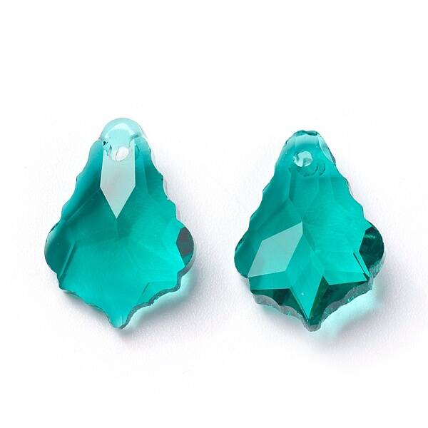 Faceted Glass Pendants