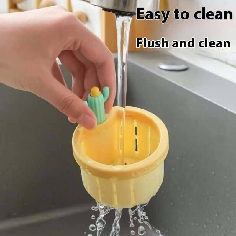 Cactus Sink Filter Basket Kitchen Innovative Filter Screen Kitchen Gadgets | Color: Yellow