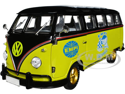 1960 Volkswagen Microbus Deluxe U.S.A. Model Lime Green and Black \