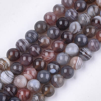 Natural Botswana Agate Beads Strands