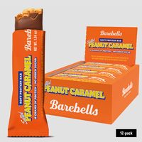 Barebells Soft Protein Bars Salted Peanut Caramel - 12 Count, 1.9oz Bars - Protein Snacks with 16g of High Protein - Chocolat...