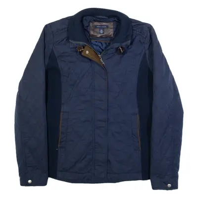 TOMMY HILFIGER Womens Quilted Jacket Blue S