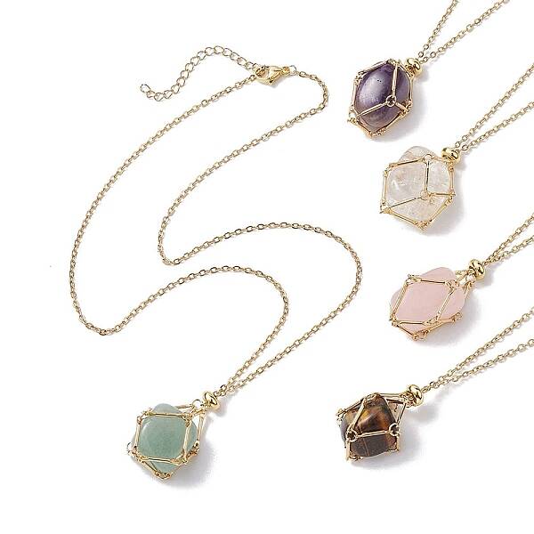 304 Stainless Steel Cable Chain Necklaces
