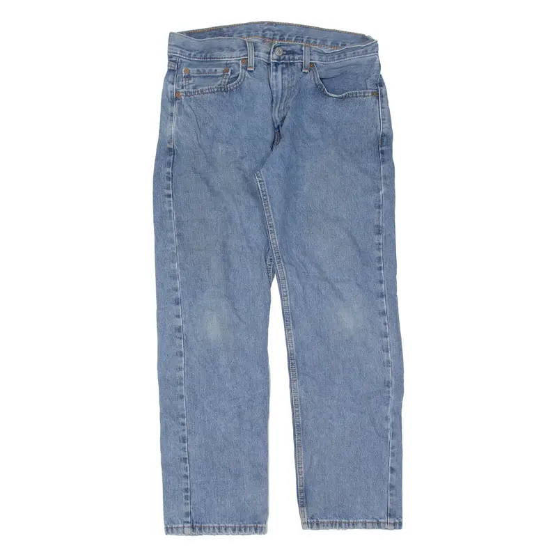 LEVI'S 505 Jeans Mens Blue Regular Straight W32 L29