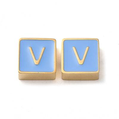 304 Stainless Steel Enamel Beads