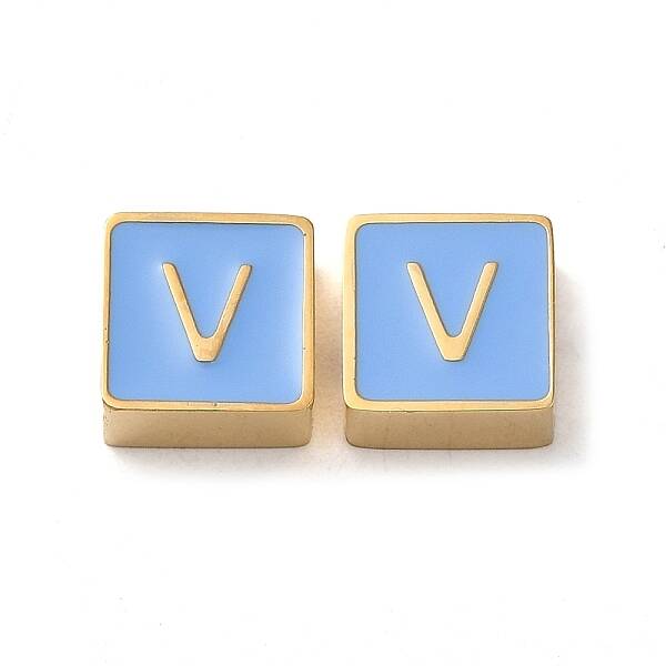 304 Stainless Steel Enamel Beads