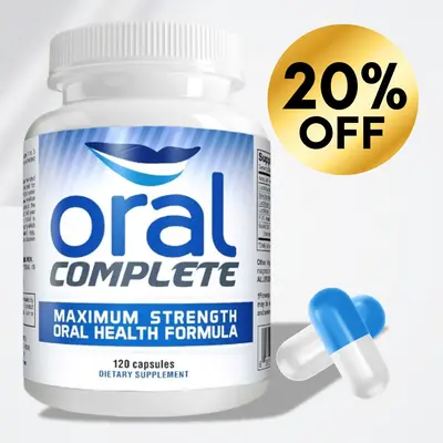 Oral Complete, Dental Probiotics, Bad Breath Treatment Halitosis Tonsil Stone Removal, 120 Capsules