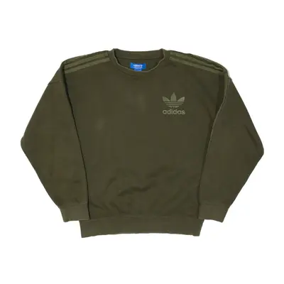 ADIDAS Sweatshirt Green Mens S