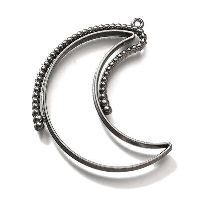 Alloy Open Back Bezel Pendants