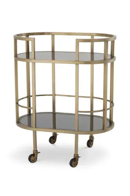 Brushed Brass Bar Cart | Eichholtz Townhouse