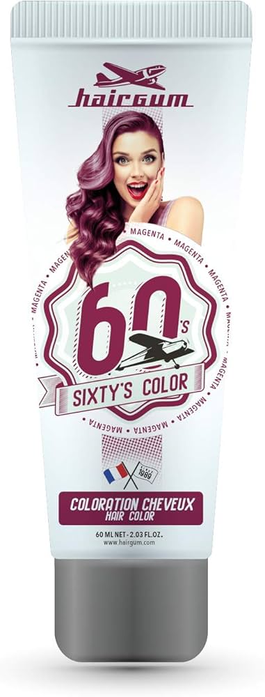 Hairgum Sixty's Colore capelli Color Magenta