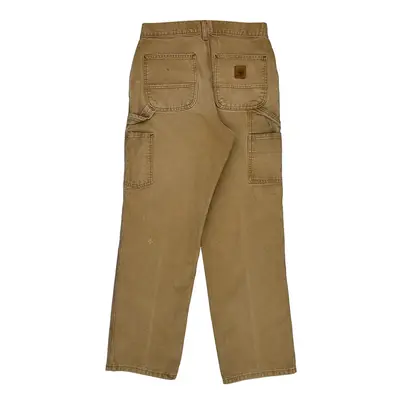 Carhartt Cargo Carpenter Trousers - 29? Waist Brown Cotton