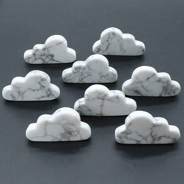 Natural Howlite Display Decorations