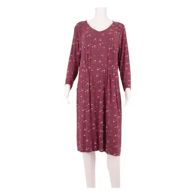 WHITE STUFF Womens Shift Dress Purple Crazy Pattern Knee Length UK 14