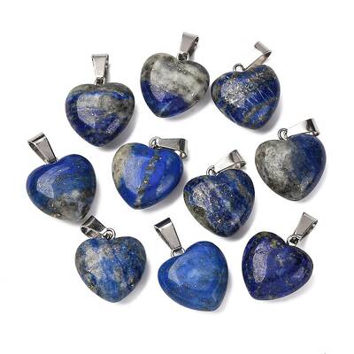 Natural Dyed Lapis Lazuli Pendants