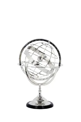 Silver Axis Globe - S | Eichholtz
